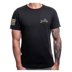 Rags Of Honor Black Unisex Tee "Jelly Roll Beautifully Broken" - Size 2XL